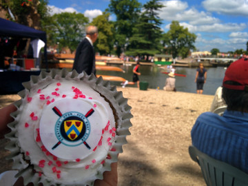 Stratford Upon Avon Boat Club - Cupcake with logo